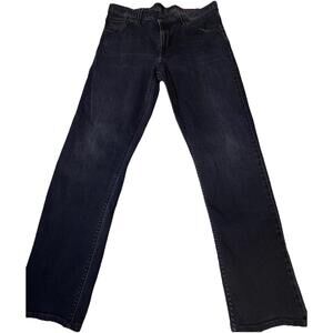 Alberto Luxury Men’s Modern Fit  Stone Triple Dyed Denim 35x34